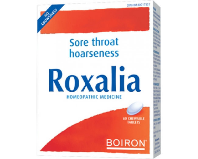 Boiron 罗莎莉亚喉咙痛治疗 60片