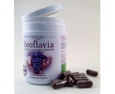 Bioflavia 有机红酒葡萄皮粉胶囊 60粒