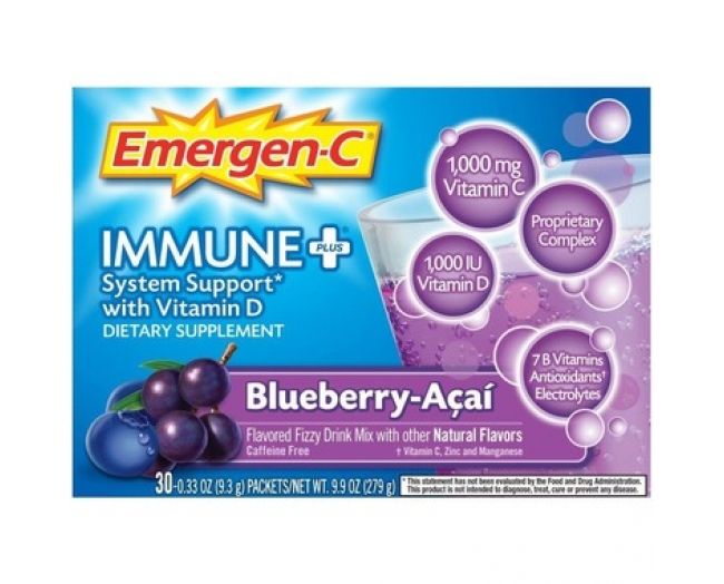 Emergen-C 免疫力+蓝莓阿萨伊气泡饮料 24包/盒