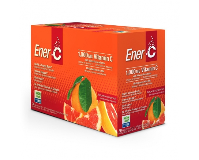 Ener-C 橘子西柚多种维生素泡腾饮料 30包/盒