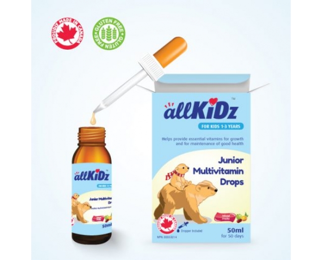 allKiDz 初级多种维生素滴剂 50ml