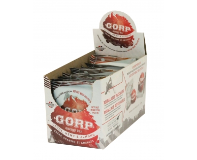 GORP 可可，亚麻和杏仁能量棒65克 12条/盒