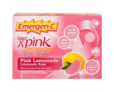 Emergen-C 粉红柠檬水维生素C气泡饮料 30包/盒