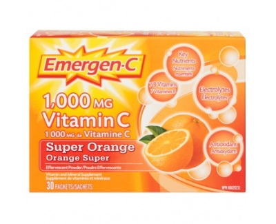 Emergen-C 超级橙维生素C气泡饮料 30包/盒