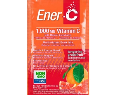 Ener-C 橘子西柚多种维生素泡腾饮料 30包/盒