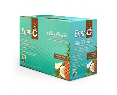 Ener-C 菠萝椰子多种维生素泡腾饮料 30包/盒