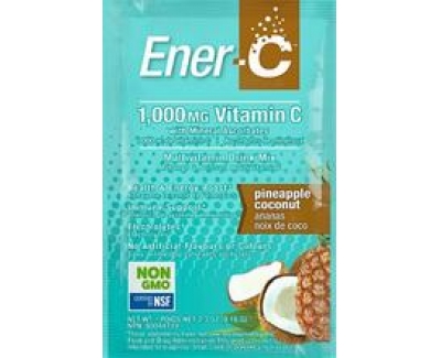 Ener-C 菠萝椰子多种维生素泡腾饮料 30包/盒