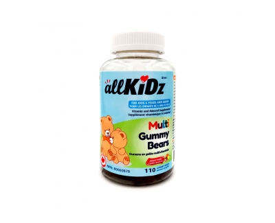 allKiDz 多种水果味小头熊软糖 110ct