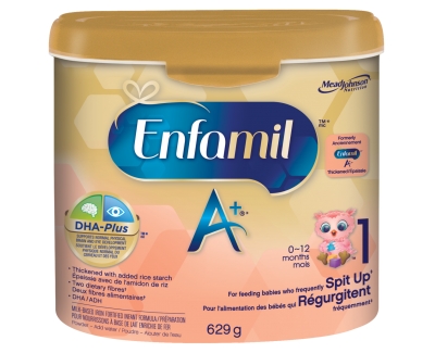 Enfamil A+适用于频繁吐痰 罐装 629克